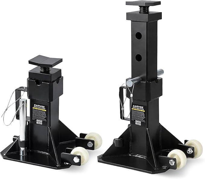 Heavy Equipment Jack Stands - 22 Ton Jack Stands,Heavy Duty Pin