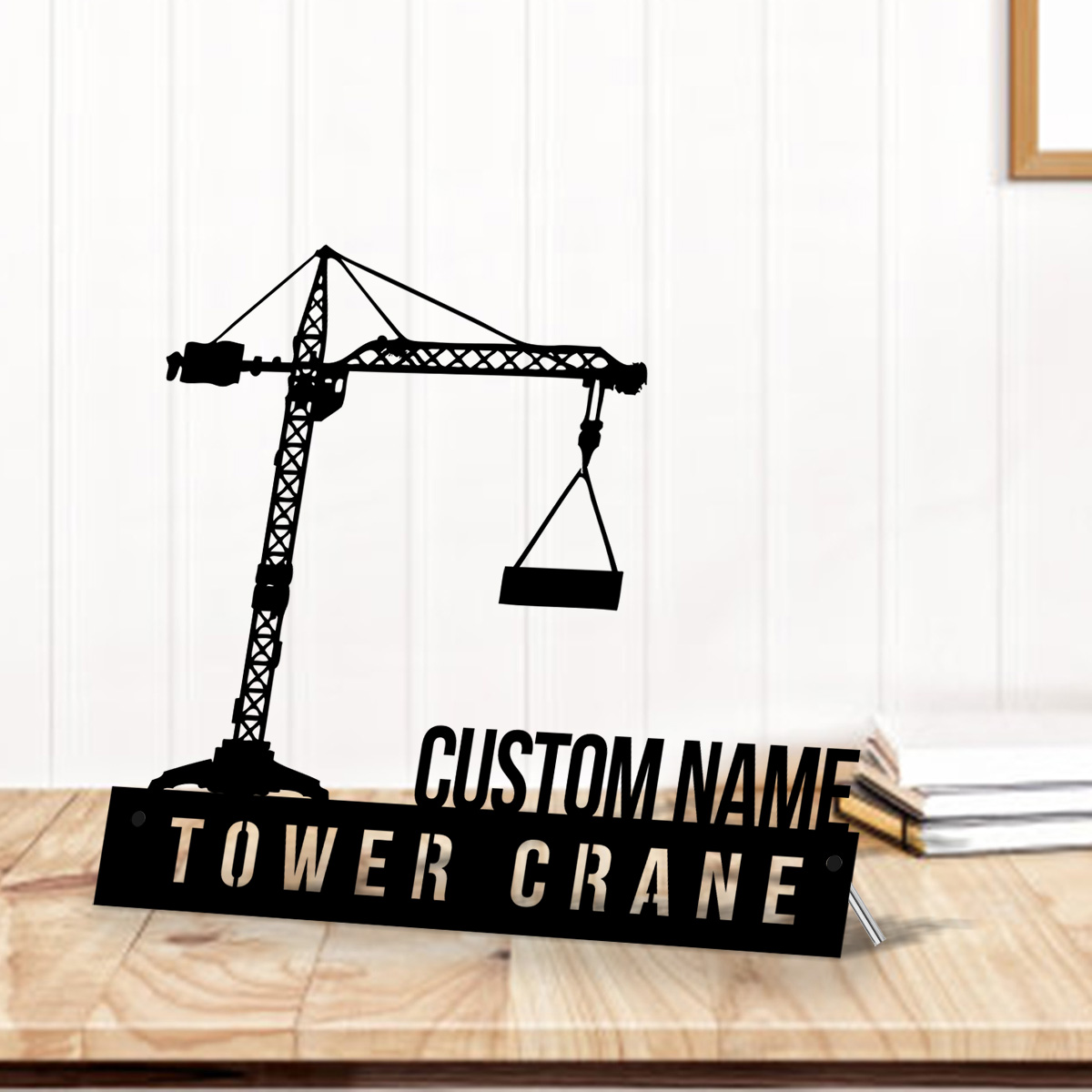 Custom Tower Crane Desk Name P - Heavy Equipment Names review and price