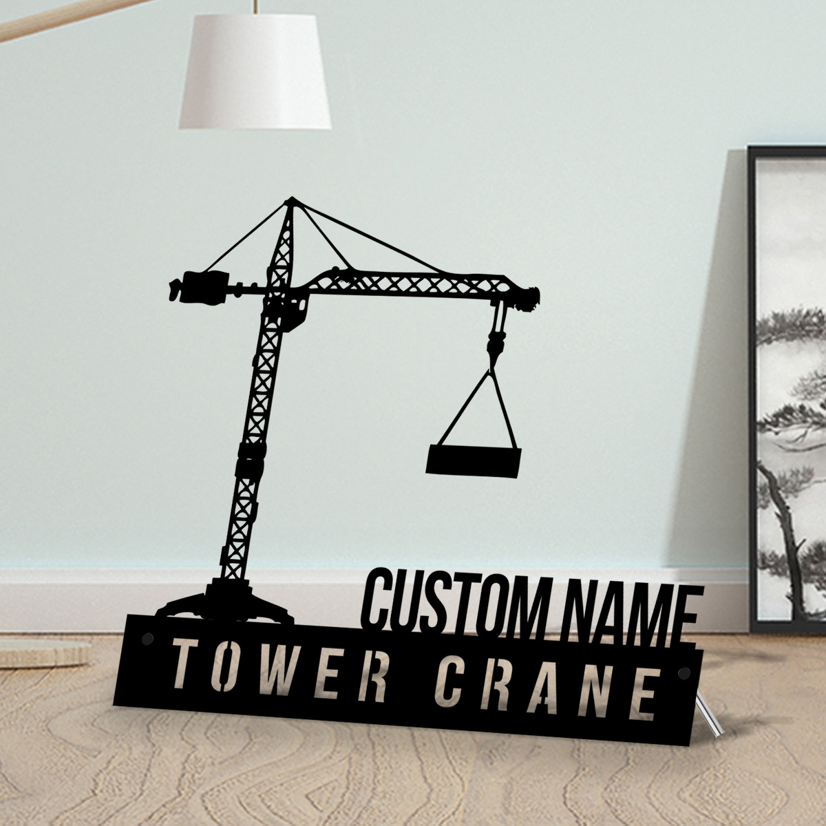Custom Tower Crane Desk Name P - Heavy Equipment Names review and price