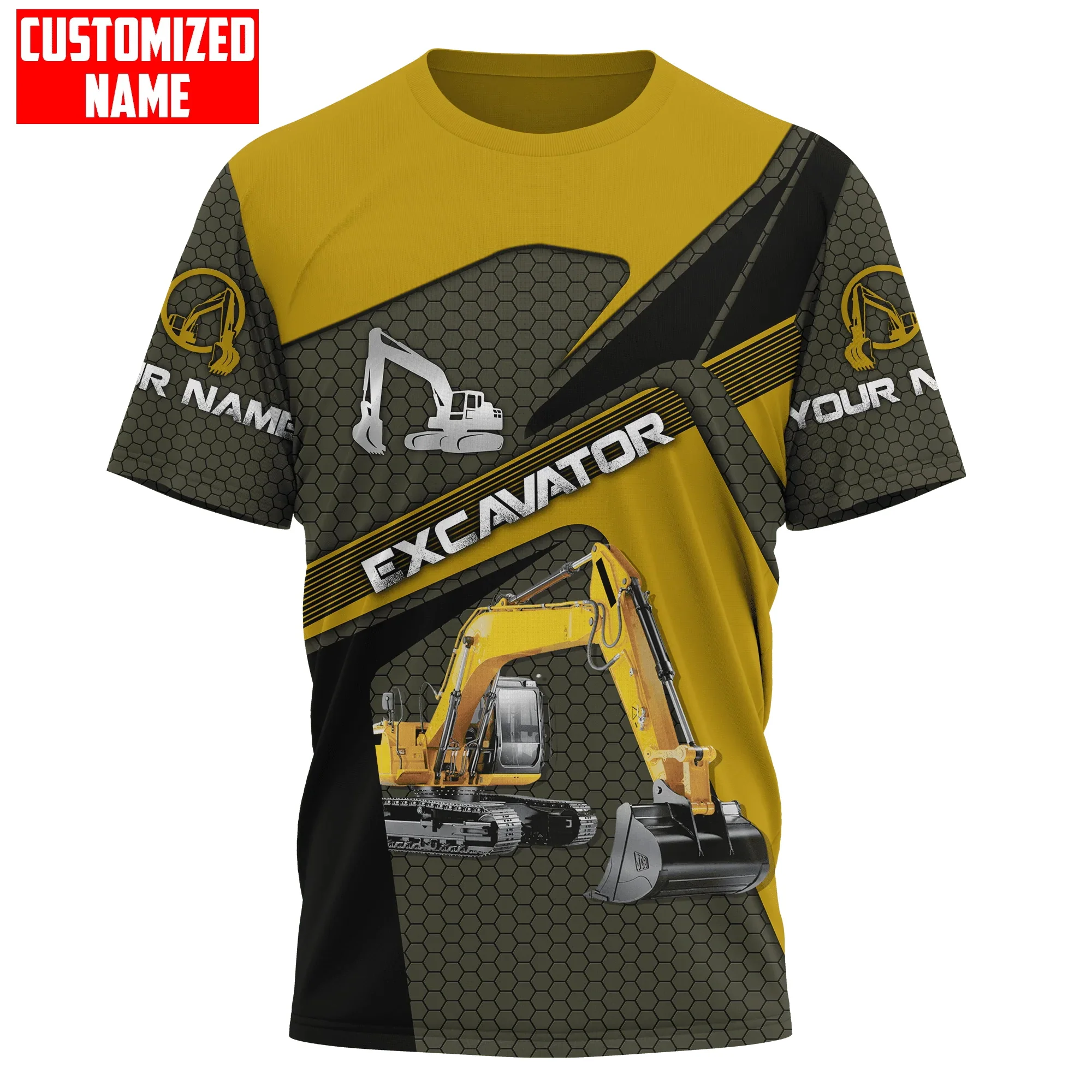 Personalized Name Excavator He - Heavy Equipment Names review and price