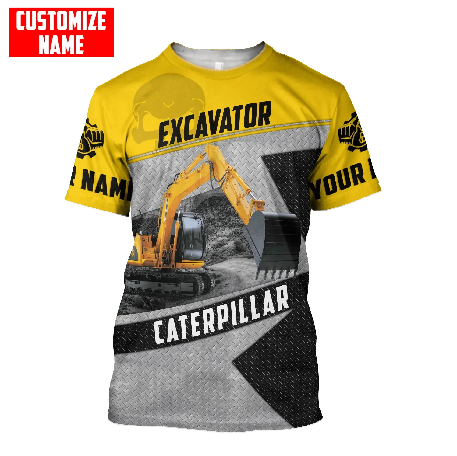 Personalized Name Excavator He - Heavy Equipment Names review and price