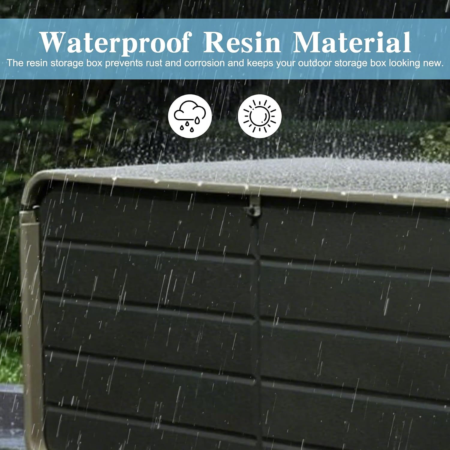 Indoor Outdoor Storage Box 200 - Heavy Equipment Storage review and price