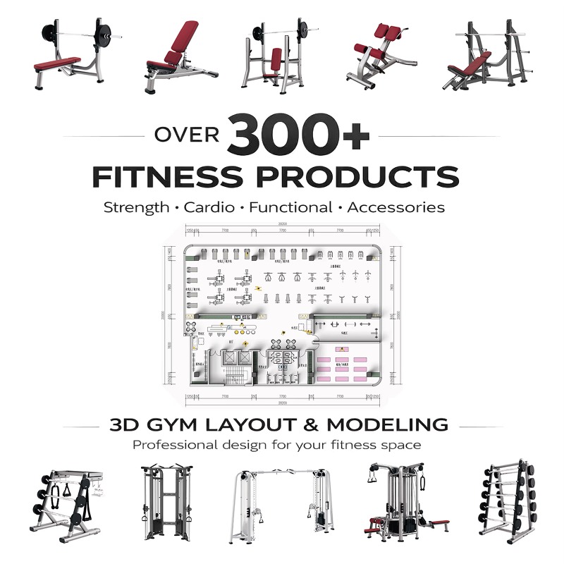 YTYIN Commercial Gym Storage D - Heavy Equipment Center review and price