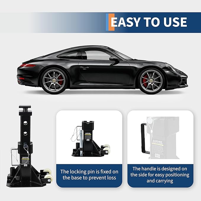 22 Ton Jack Stands,Heavy Duty  - Heavy Equipment Jack Stands review and price