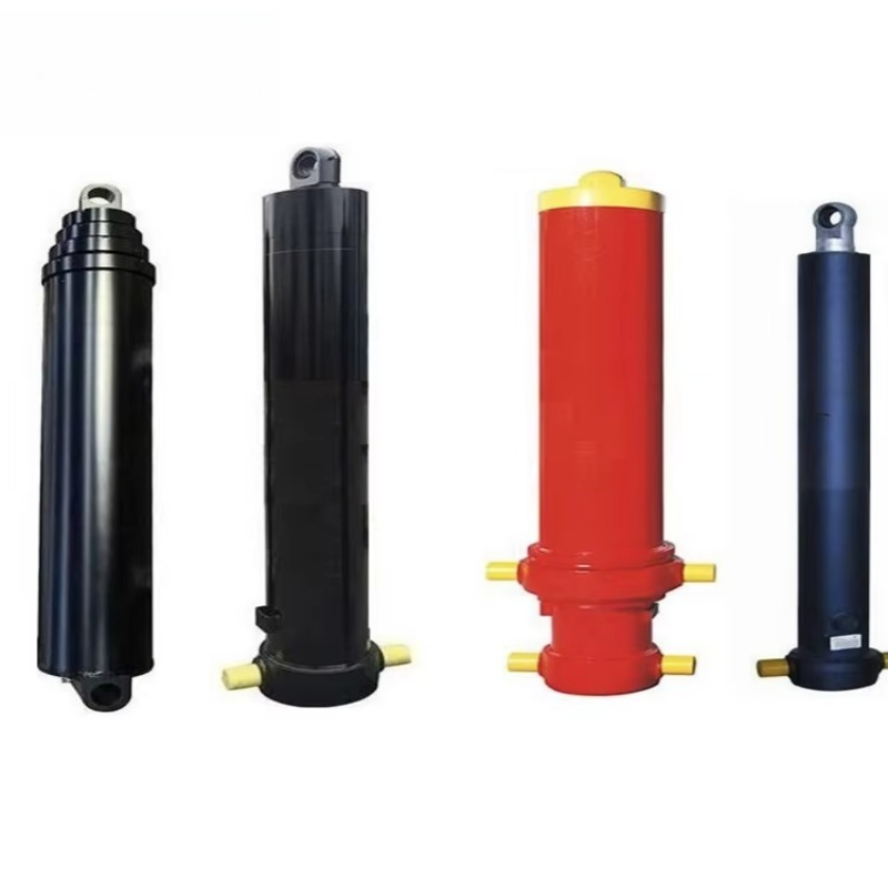 Telescopic Hydraulic Cylinder  - Dump Truck Heavy Equipment review and price