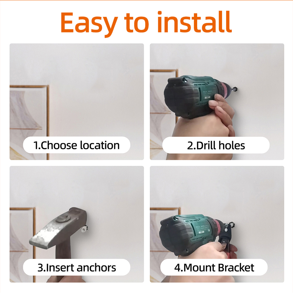 Heavy Duty Wall Mount Metal Ho - Heavy Equipment Storage review and price
