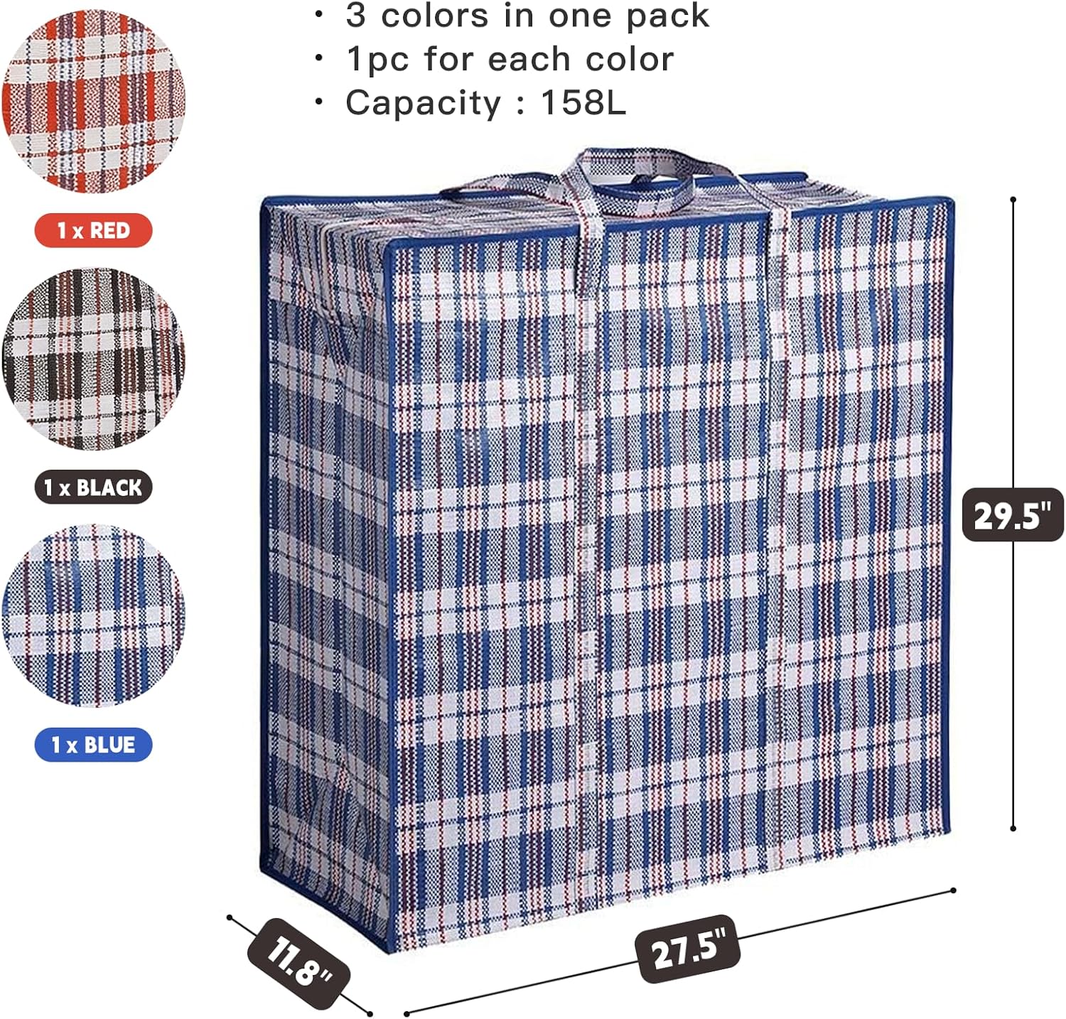 3 Pack 158L Extra Large Heavy- - Heavy Equipment Storage review and price