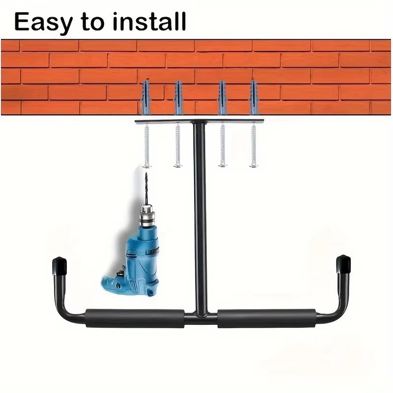 2pcs Metal T-shaped Hook Wall- - Heavy Equipment Storage review and price